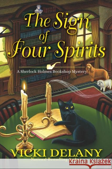 The Sign Of Four Spirits Vicki Delany 9781639105397 Crooked Lane Books - książka