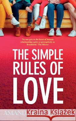 The Simple Rules of Love Amanda Brookfield 9781835614082 Boldwood Books Ltd - książka