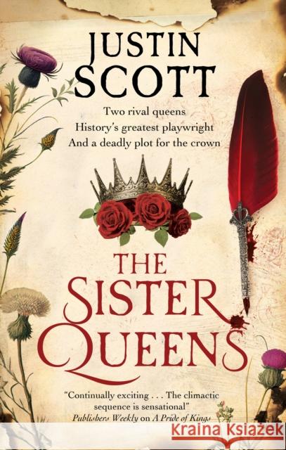 The Sister Queens Justin Scott 9781448314263 Severn House - książka
