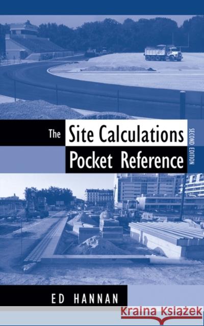 The Site Calculations Pocket Reference Ed Hannan 9780471730026 John Wiley & Sons - książka