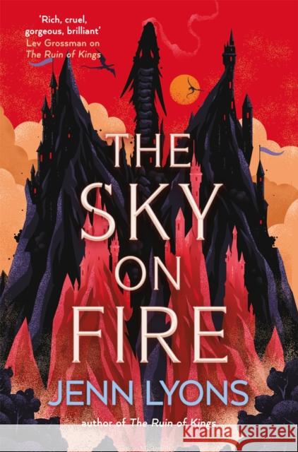 The Sky on Fire Jenn Lyons 9781035048595 Pan Macmillan - książka