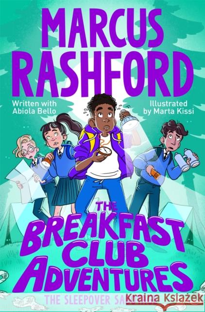 The Sleepover Sabotage Marcus Rashford 9781035082117 Pan Macmillan - książka