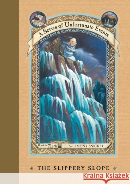 The Slippery Slope Lemony Snicket Brett Helquist 9780064410137 HarperCollins Publishers - książka