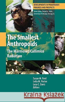 The Smallest Anthropoids: The Marmoset/Callimico Radiation Ford, Susan M. 9781441902924 Springer - książka