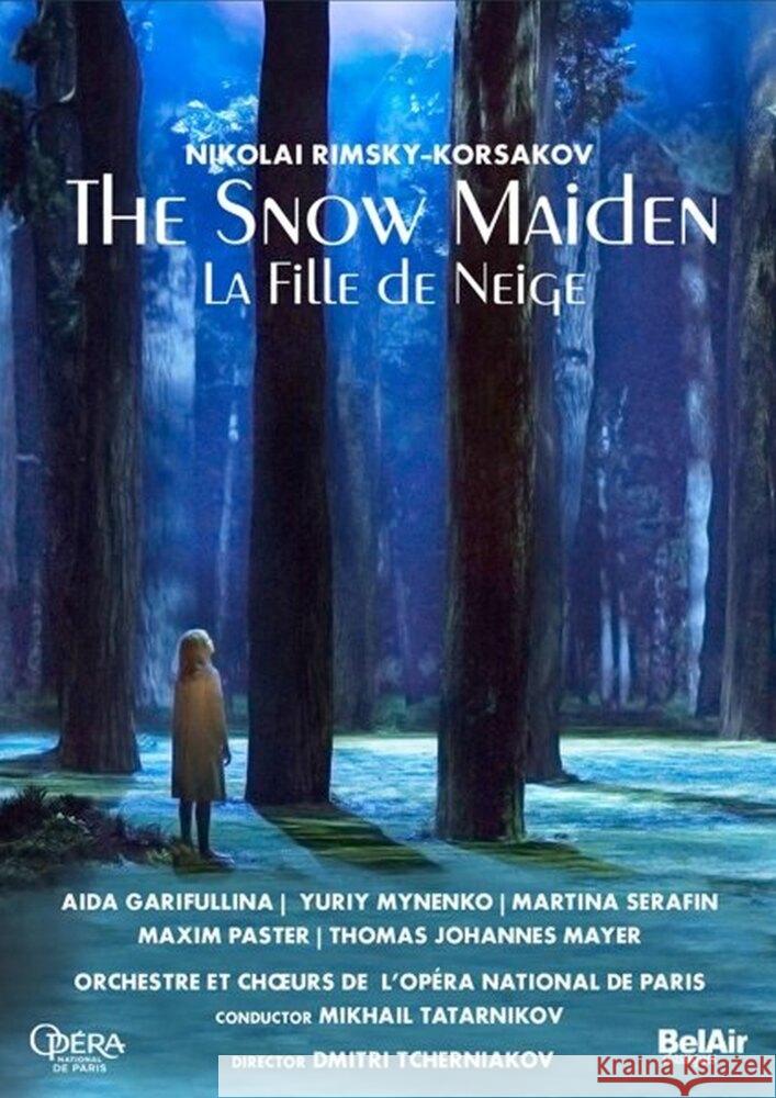 The Snow Maiden, 2 DVD Rimski-Korsakow, Nikolai 3760115301863 Bel Air - książka