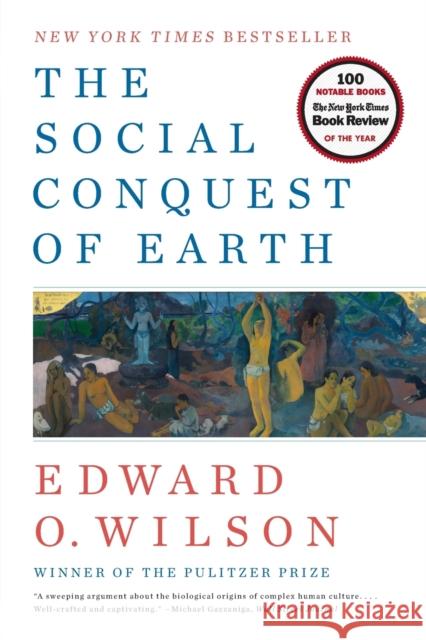 The Social Conquest of Earth Edward O Wilson 9780871403636  - książka