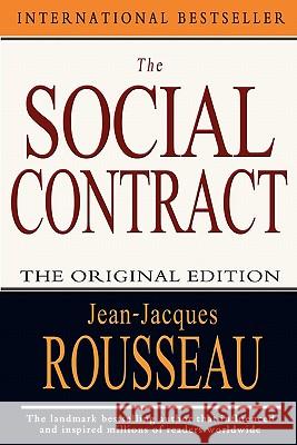 The Social Contract Jean-Jacques Rousseau 9781453806890 Createspace - książka