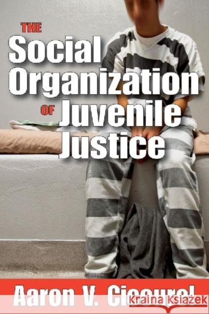 The Social Organization of Juvenile Justice Aaron Victor Cicourel 9781560007791 Transaction Publishers - książka