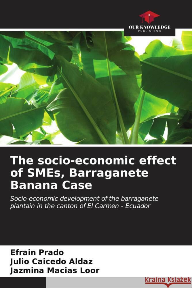 The socio-economic effect of SMEs, Barraganete Banana Case Efra?n Prado Julio Caiced Jazmina Macia 9786207040643 Our Knowledge Publishing - książka