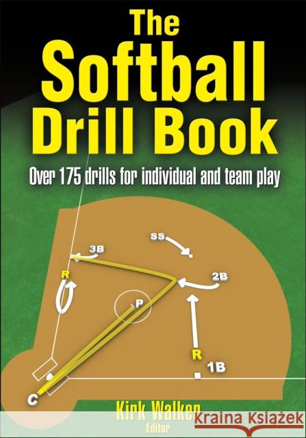 The Softball Drill Book Kirk Walker 9780736060707 Human Kinetics Publishers - książka