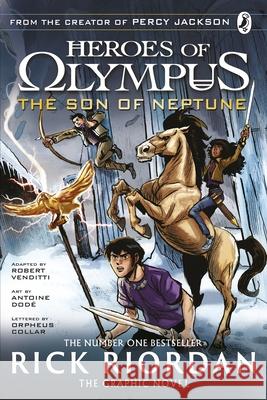 The Son of Neptune: The Graphic Novel (Heroes of Olympus Book 2) Rick Riordan   9780141370507 Puffin - książka