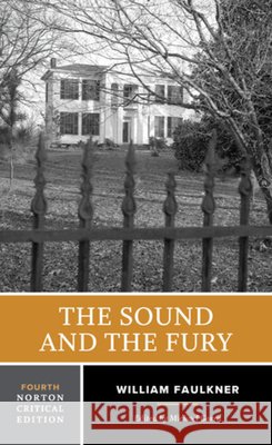 The Sound and the Fury William Faulkner 9781324072324 WW Norton & Co - książka