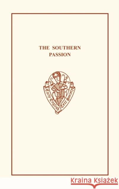 The Southern Passion  9780859919074 Early English Text Society - książka