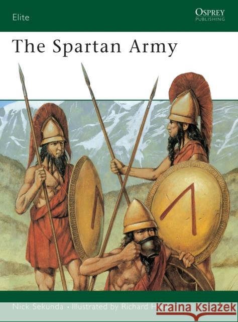 The Spartan Army Nicholas Victor Sekunda 9781855326590 Osprey Publishing (UK) - książka