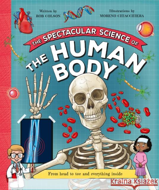 The Spectacular Science  of the Human Body: From head to toe and everything inside Rob Colson 9781035047642 Pan Macmillan - książka