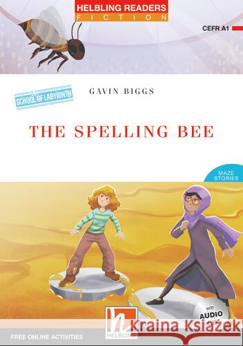 The Spelling Bee, m. 1 Audio-CD Biggs, Gavin 9783990894002 Helbling Verlag - książka