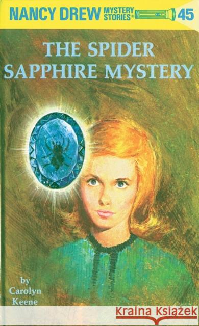 The Spider Sapphire Mystery Carolyn Keene 9780448095455 Grosset & Dunlap - książka