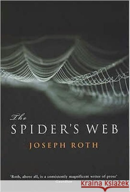 The Spider's Web Joseph Roth 9781862076761 GRANTA BOOKS - książka