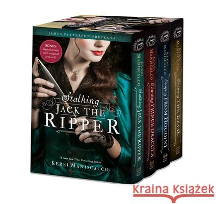 The Stalking Jack the Ripper Series Hardcover Gift Set Kerri Maniscalco 9780316492829 Little, Brown & Company - książka