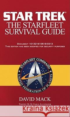 The Starfleet Survival Guide David Mack 9780743418423 Pocket Books - książka