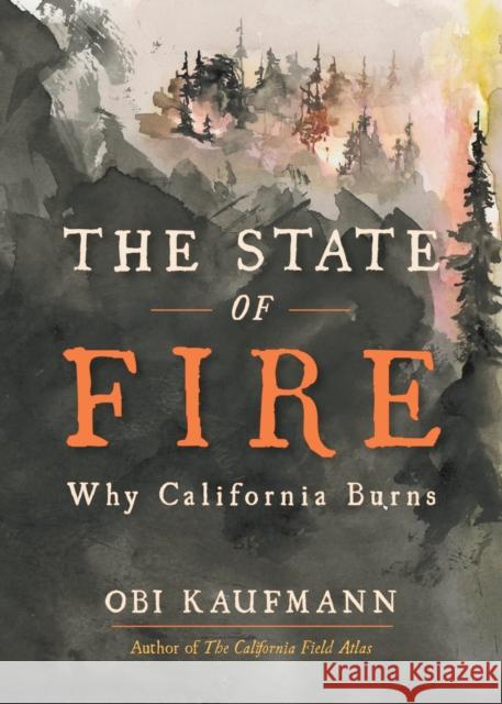 The State of Fire: How, Where, and Why California Burns Obi Kaufmann 9781597146517 Heyday Books - książka