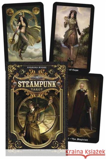 The Steampunk Tarot Barbara Moore 9780738726380  - książka