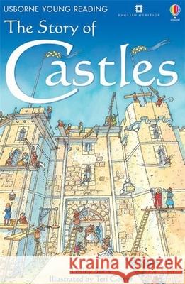 The Story of Castles Lesley Sims 9780746080559 Usborne Publishing Ltd - książka