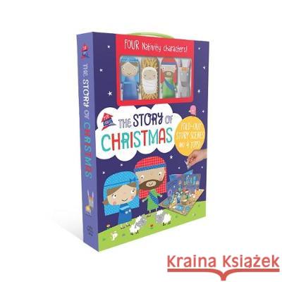 The Story of Christmas Dawn Machell   9781788433006 Make Believe Ideas - książka