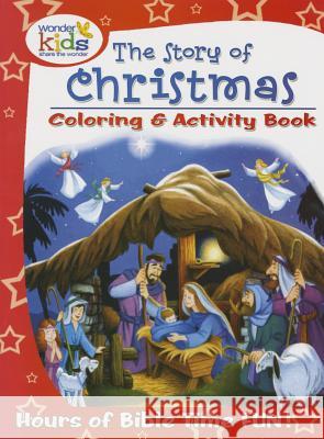 The Story of Christmas Coloring and Activity Book Concordia Publishing House 9780758652232 Concordia Publishing House - książka