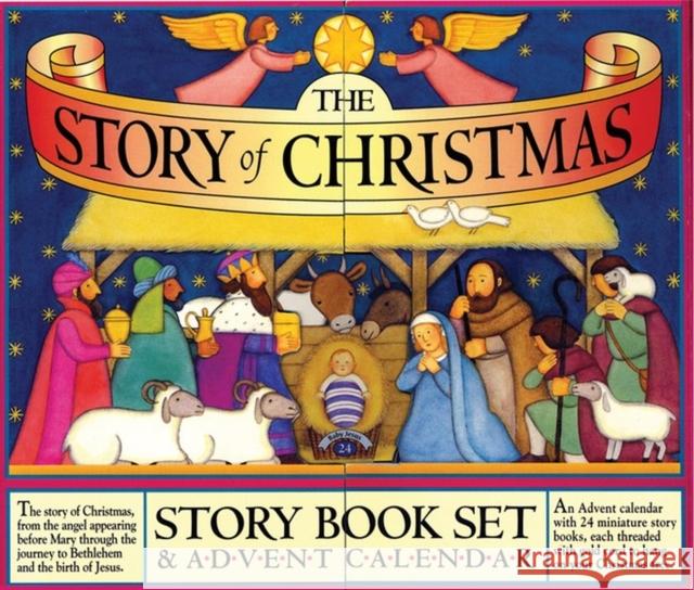 The Story of Christmas Story Book Set and Advent Calendar Croll, Carolyn 9780761152507  - książka