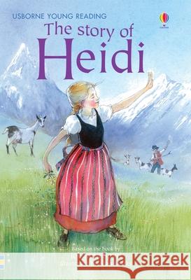 The Story of Heidi Mary Sebag-Montefiore 9780746069288 Usborne Publishing Ltd - książka