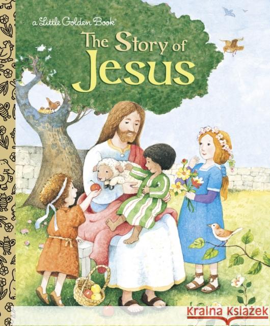 The Story of Jesus Jane Werner Watson Jerry Smath 9780375839412 Golden Books - książka