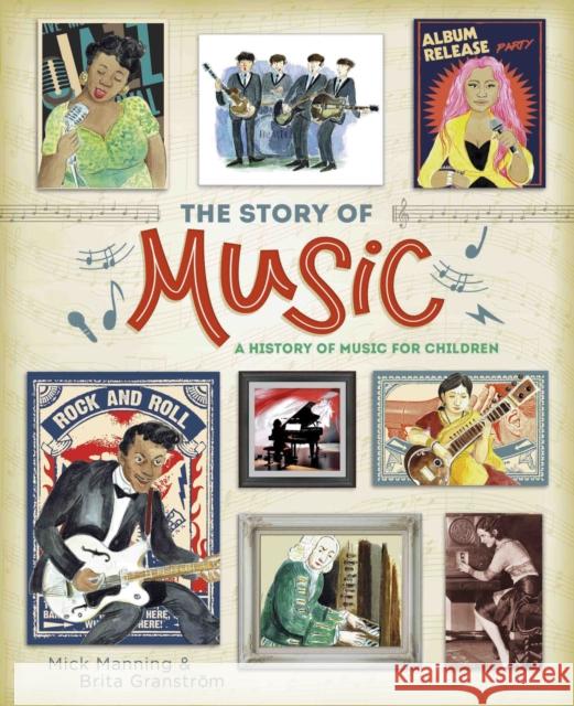 The Story of Music Manning, Mick 9781445163673 FRANKLIN WATTS - książka