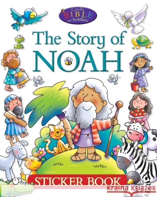 The Story of Noah Sticker Book Juliet David Helen Prole 9781781283080 Candle Books - książka