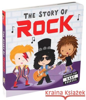 The Story of Rock Editors of Caterpillar Books 9781684125098 Silver Dolphin Books - książka