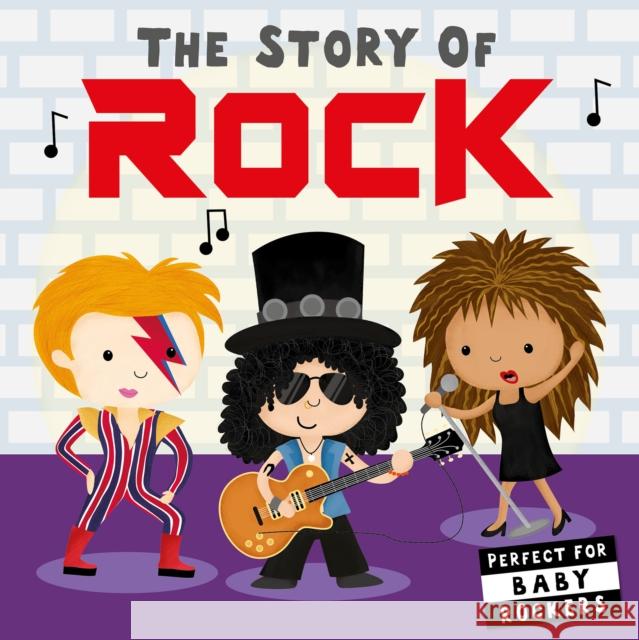 The Story of Rock Lindsey Sagar   9781848578296 Caterpillar Books Ltd - książka