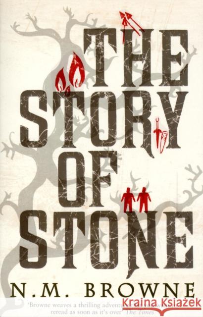 The Story of Stone N. M. Browne 9780747577027 Bloomsbury Publishing PLC - książka