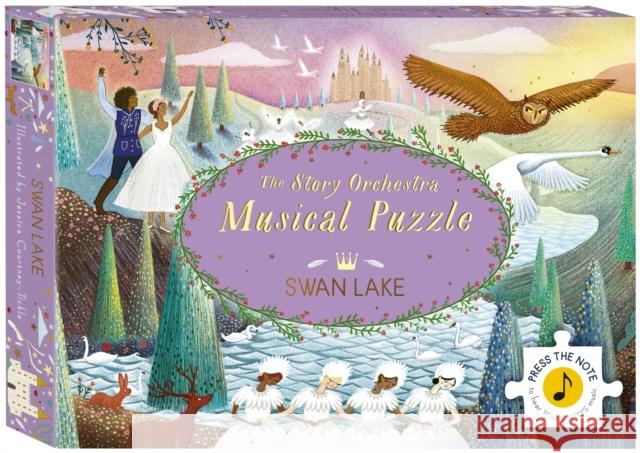 The Story Orchestra: Swan Lake: Musical Puzzle  9780711287075 Frances Lincoln Publishers Ltd - książka