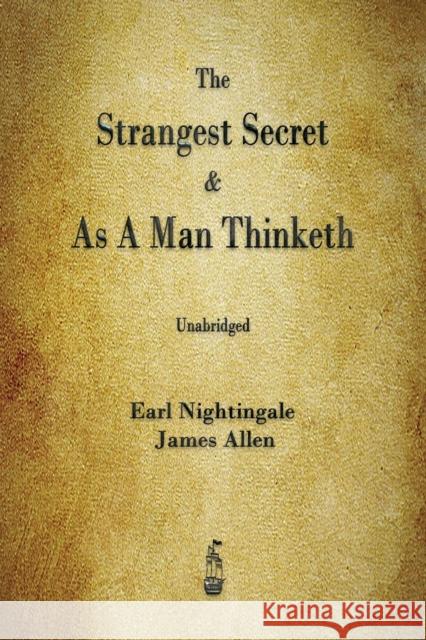 The Strangest Secret and As A Man Thinketh James Allen 9781603868679 Merchant Books - książka