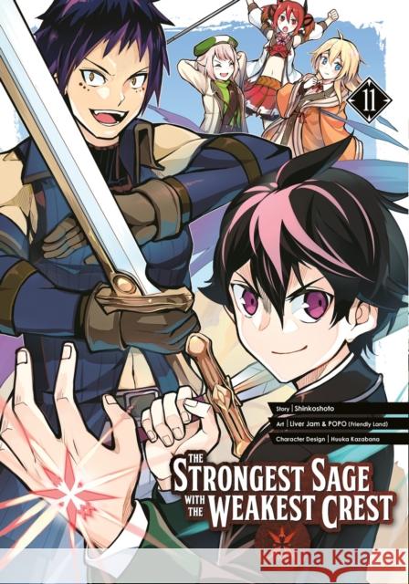 The Strongest Sage with the Weakest Crest 11 Shinkoshoto 9781646091188 Square Enix - książka