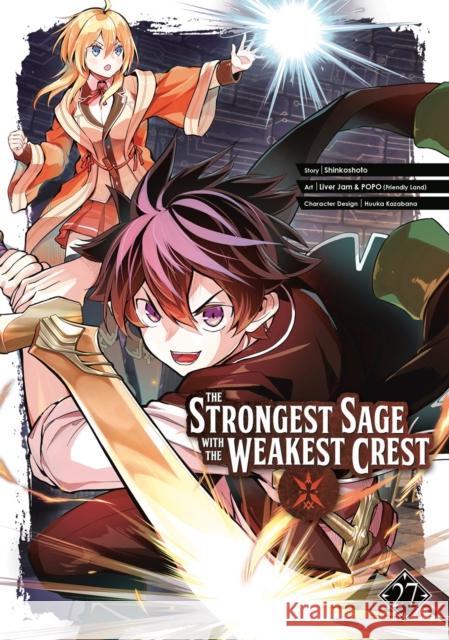 The Strongest Sage with the Weakest Crest 27 Shinkoshoto 9781646093946 Square Enix Manga - książka