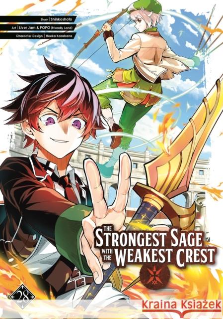 The Strongest Sage with the Weakest Crest 28 Shinkoshoto 9781646094370 Square Enix Manga - książka