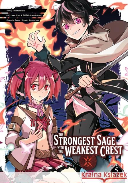 The Strongest Sage with the Weakest Crest 5 Shinkoshoto 9781646090471 Square Enix Manga - książka