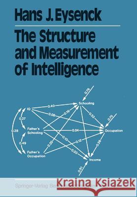 The Structure and Measurement of Intelligence Hans J. Eysenck D. W. Fulker 9783642670770 Springer - książka