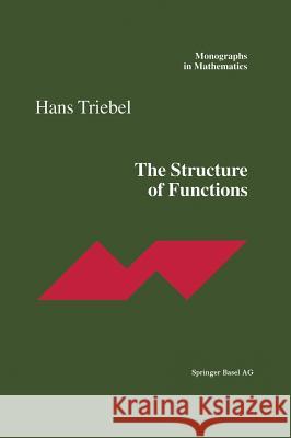 The Structure of Functions H. Triebel Hans Triebel 9783764365462 Birkhauser - książka