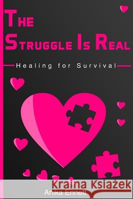 The Struggle Is Real: Healing for Survival Anika Ennett 9781981192359 Createspace Independent Publishing Platform - książka