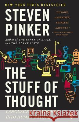 The Stuff of Thought: Language as a Window Into Human Nature Pinker, Steven 9780143114246 Penguin Books - książka