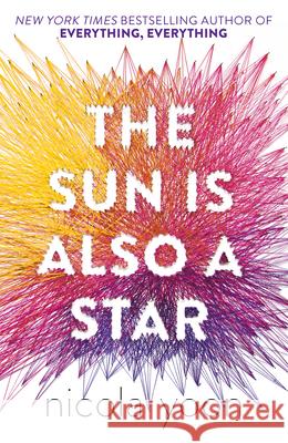 The Sun is also a Star Yoon Nicola 9780552574242 Penguin Random House Children's UK - książka