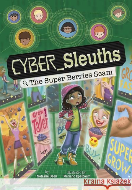 The Super Berries Scam Natasha Deen 9781398259669 Capstone Global Library Ltd - książka