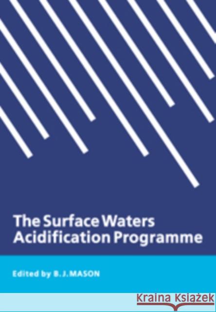 The Surface Waters Acidification Programme  9780521395335 CAMBRIDGE UNIVERSITY PRESS - książka